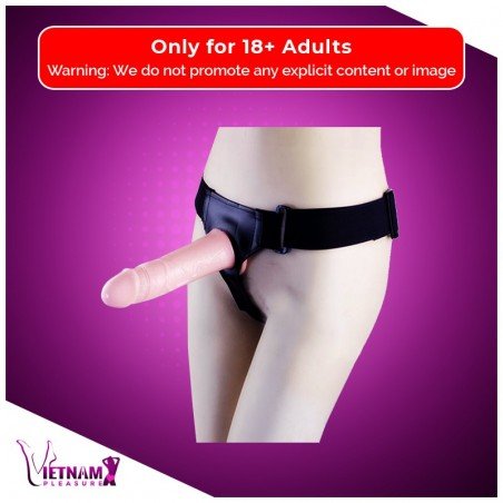 Ultra Hollow Strap On Dildo Vibrating SO-007