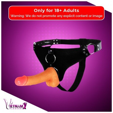 Mr. Limpy Whopper 7.8” Female Lesbian Strap On SO-012