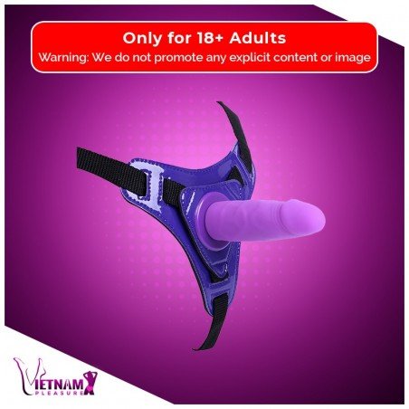 Ultra Elastic Harness Lesbian Strapon Dildo SO-019