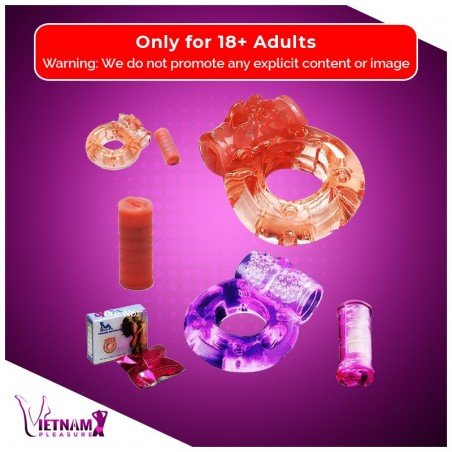 Cock Ring Vibrator 2pcs CR-001