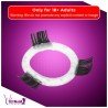 Transparent Hair Finger Fun Function Cock Ring CR-009