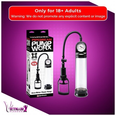 Worx Accu-Meter Power Penis Enlargement Pump PE-010