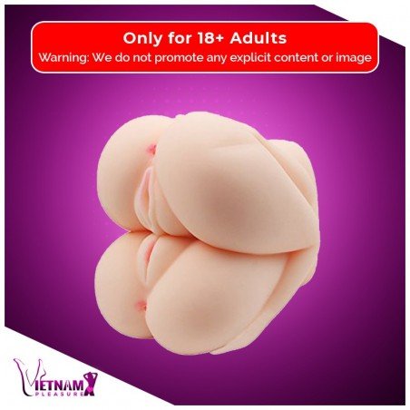 3p Love Duoble Ass & Vagina Masturbator BAV-021