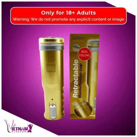 LETEN Retractable Masturbation Cup FM-037