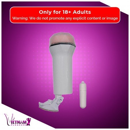 Super Soft Vibrating Masturbator With Suction FM-048