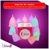 Feminine Hygiene Silicone Menstrual Moon Period Cup MPC-001