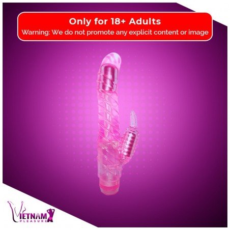 DUAL STIMULATOR CURVE SEDUCTION VIBRATOR RV-032