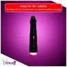 Super Natural Black Silicone Realistic Vibrator RSV-011
