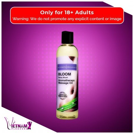 BLOOM AROMATHERAPY MASSAGE OIL - Peony Blush 120ml CGS-016